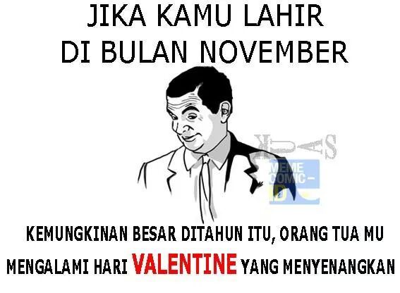 Cara Menertawakan Diri Sendiri di Hari Valentine Lewat 17+ Meme Kocak Ini. Udah Kesindir Belum Nih?