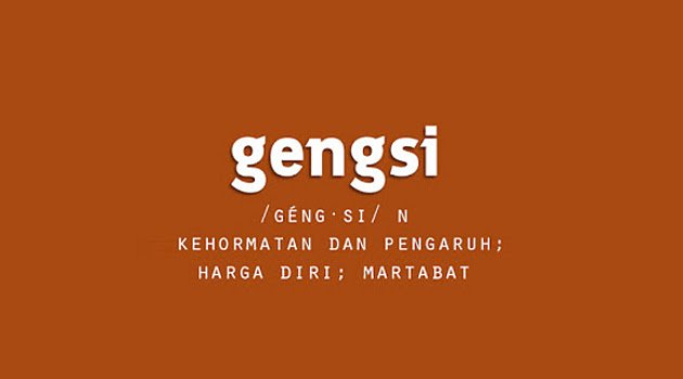 Buang Gengsi!