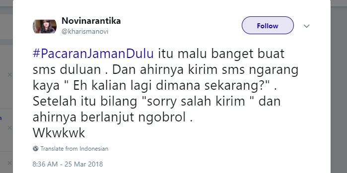 16+ Kisah Miris bin Kocak Soal Model Pacaran Zaman Dulu. Yah, Namanya Juga Masih Alay, Wajar~ :D