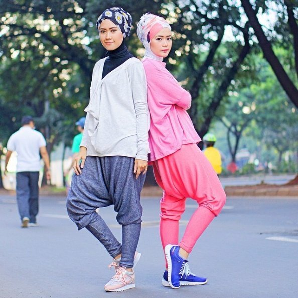 Style Hijab untuk Olahraga