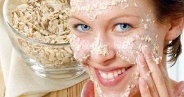 masker oat untuk wajah