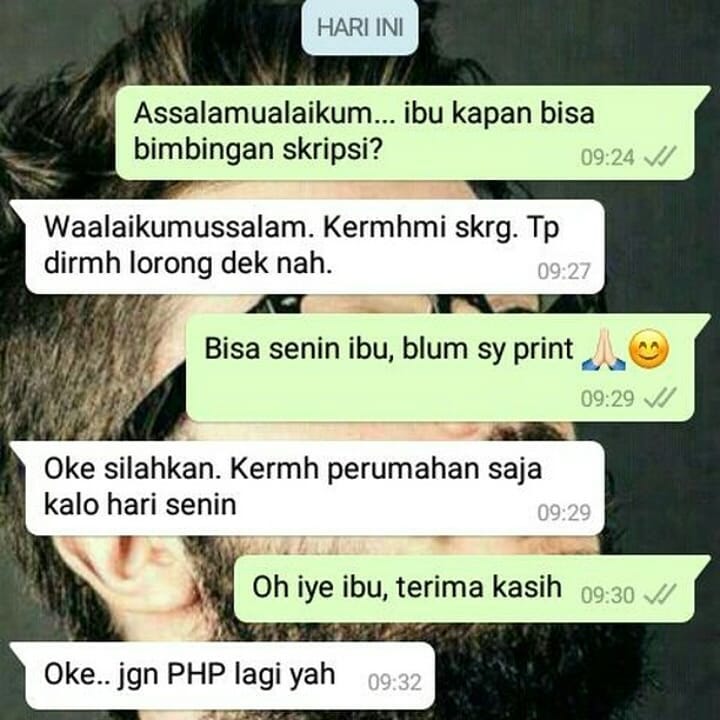 11+ Chat Mahasiswa dengan Dosen yang Nggak Kenal Aturan. Kocak sih, Tapi Masa Calon Sarjana Begini?