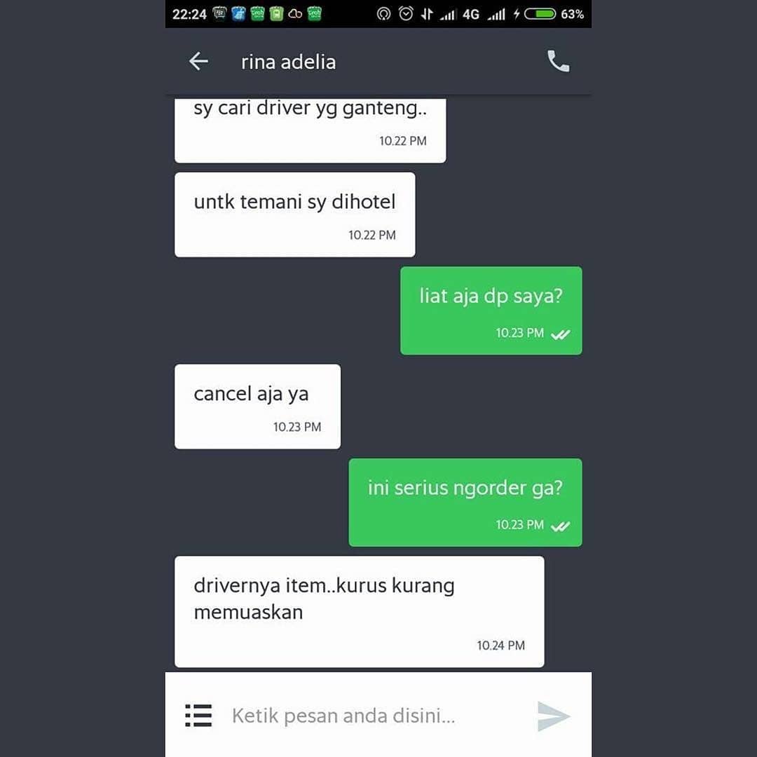12+ Alasan Driver atau Penumpang Ojol Batalin Orderan. Kocak!