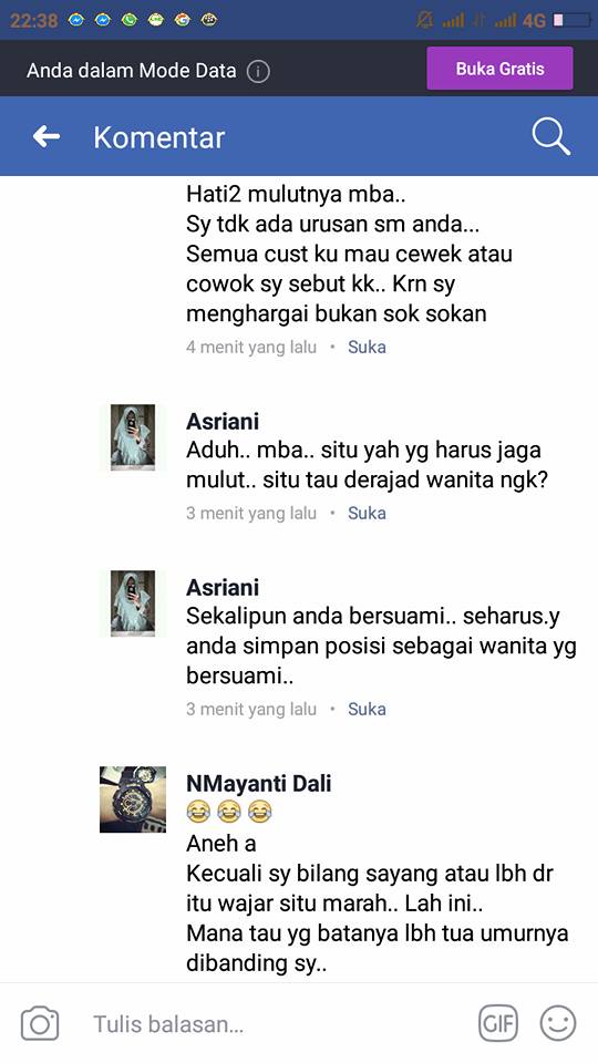 Parno Sama Isu Pelakor yang Lagi Ramai, Cewek Ini Marahi Pemilik Olshop yang Panggil Suaminya 