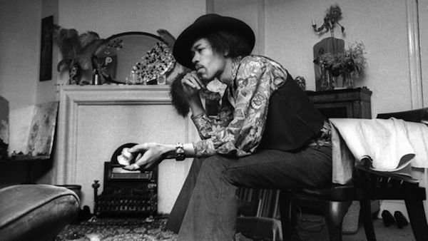 Jimi at His House, 23 Brook Street