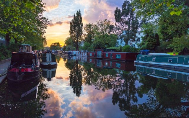 Senja di Little Venice