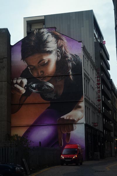 Mural yang paling ikonik di Glasgow