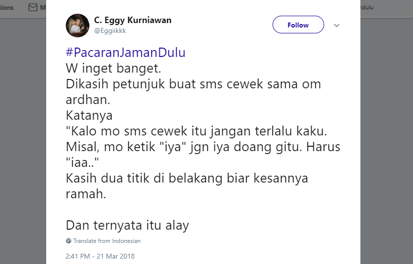 16+ Kisah Miris bin Kocak Soal Model Pacaran Zaman Dulu. Yah, Namanya Juga Masih Alay, Wajar~ :D