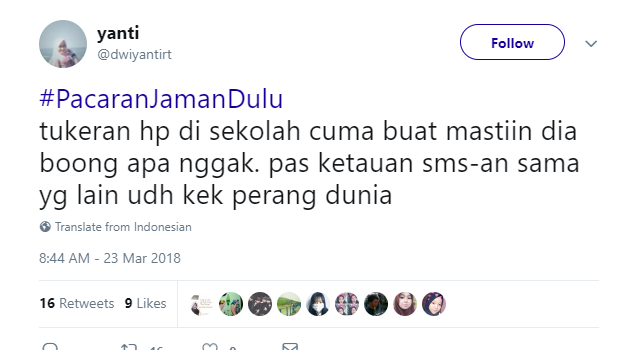 16+ Kisah Miris bin Kocak Soal Model Pacaran Zaman Dulu. Yah, Namanya Juga Masih Alay, Wajar~ :D