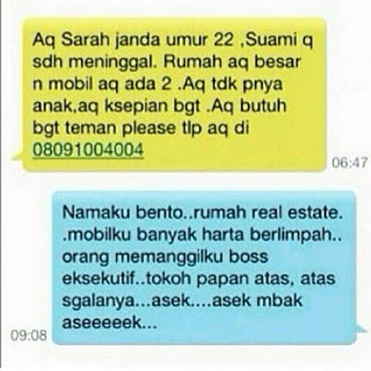 12 Cara Kocak Membalas SMS Penipuan Bodong. Hari Gini kok Masih Ada Saja, ya?