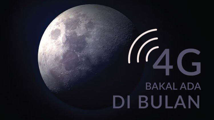 4 Alasan Kenapa Vodafone & Nokia Serius Kirim Internet 4G ke Bulan. Bakal Bisa Streaming HD Juga Lho