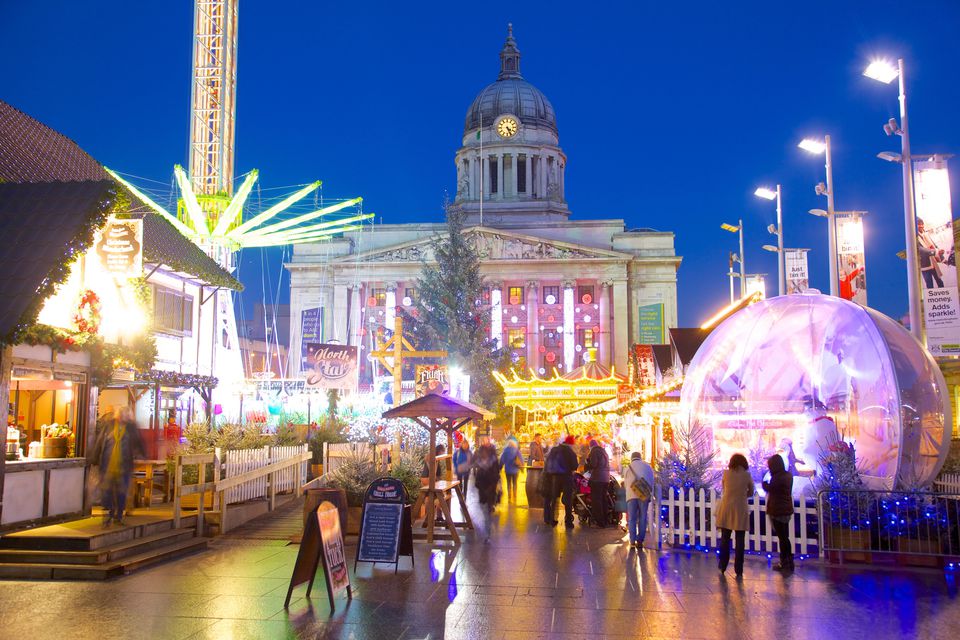 Ngedate di Nottingham, Inggris. Banyak Peninggalan Seni dan Sejarah