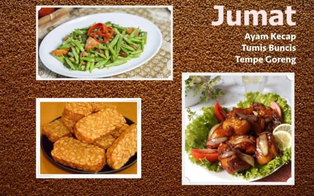 menu bekal makan siang sederhana