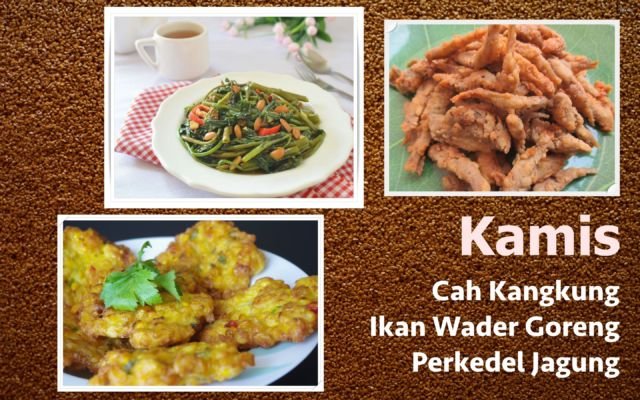 menu bekal makan siang sederhana