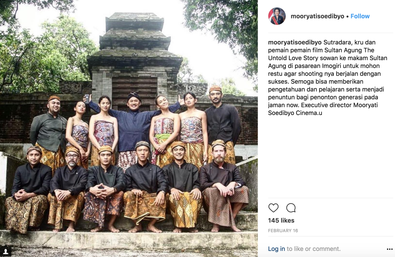 GKR Bendara Kecewa Saat Pemeran Sultan Agung Pakai Batik yang Nggak Sesuai. Untung Masih Proses Syuting