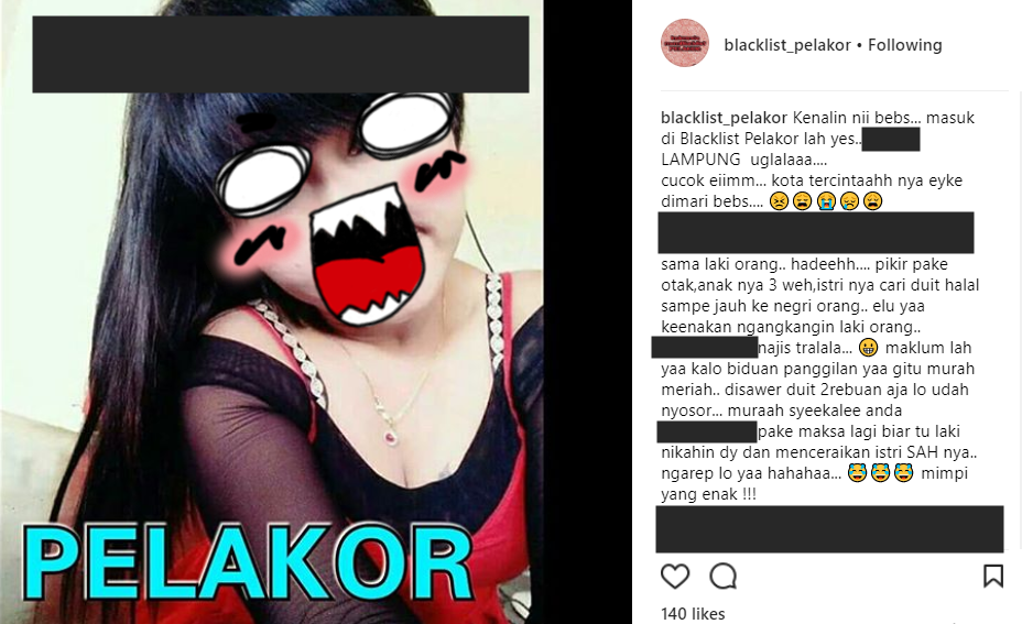 Eksistensi Akun Instagram 'Penumpas' Pelakor Ini Dapat Banyak Apresiasi. Menurutmu Gimana?