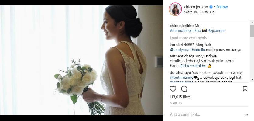 Pasca Menikah, Begini Tampilan Feeds Instagram Chicco 