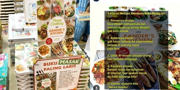 Kisah Sukses di Balik Akun @xanderskitchen, Penulis Buku Masak Mega Best Seller se-Indonesia