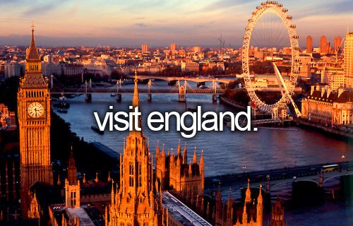 Visit England !