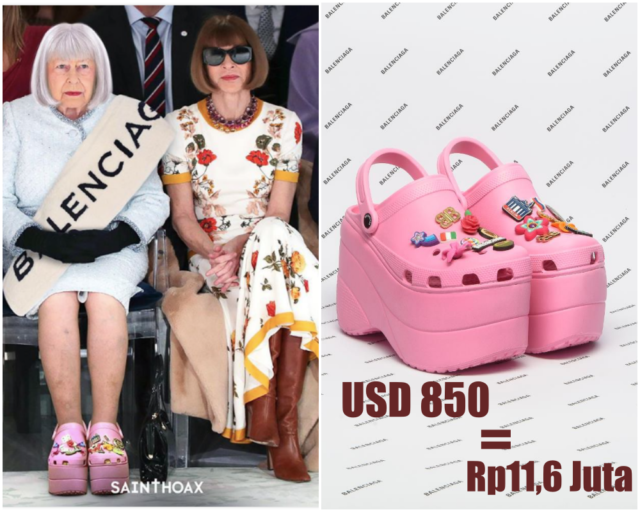 10 'Ugly' Fashion yang Sebenarnya Harganya Selangit. Akhirnya Diolok-olok dan Jadi Meme Juga