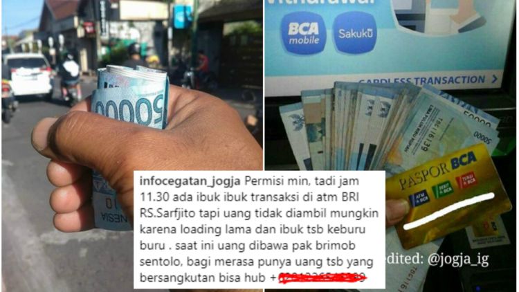 Nemu Uang di Jalan dan Dicari Pemiliknya, Jadi Bukti Bahwa Masih Ada Orang Jujur di Negeri ini. Salut!