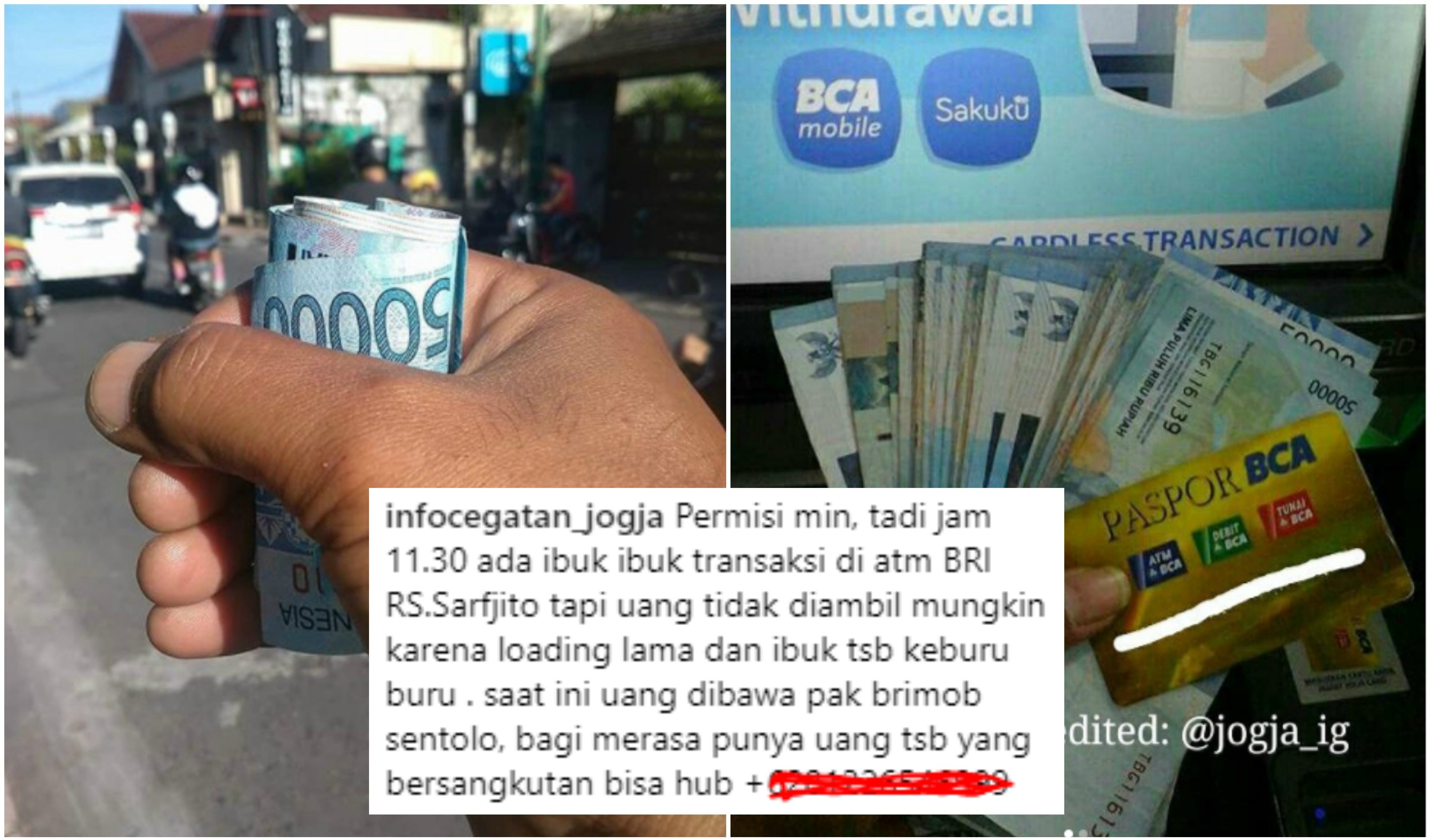 Nemu Uang di Jalan dan Dicari Pemiliknya, Jadi Bukti Bahwa Masih Ada Orang Jujur di Negeri ini. Salut!