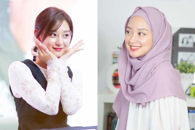 5 Selebgram Berhijab Ini Punya Kemiripan 99% dengan Artis Korea. Mana Favoritmu?