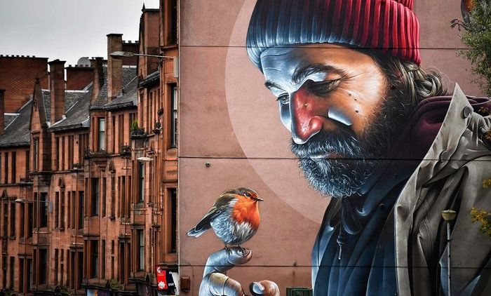 Tren Seni Mural, Cobalah Menyusuri Jalanan di Glasgow