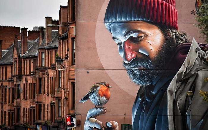 Tren Seni Mural, Cobalah Menyusuri Jalanan di Glasgow