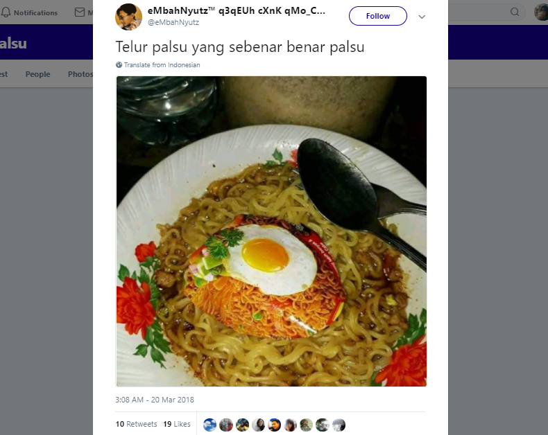 Telur Palsu Kembali Viral, 12 Tanggapan Warganet ini Malah Bikin Ngakak. Sudahlah, itu Cuma Hoaks Lho~