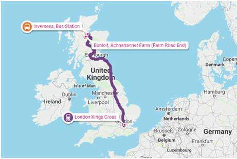 Rute kereta London