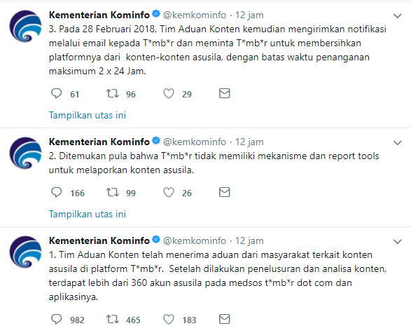 Tumblr Baru Aja Diblokir di Indonesia. Kemkominfo Malah Dikritik Kurang Bijak. Ini Alasannya