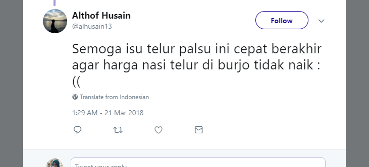 Telur Palsu Kembali Viral, 12 Tanggapan Warganet ini Malah Bikin Ngakak. Sudahlah, itu Cuma Hoaks Lho~