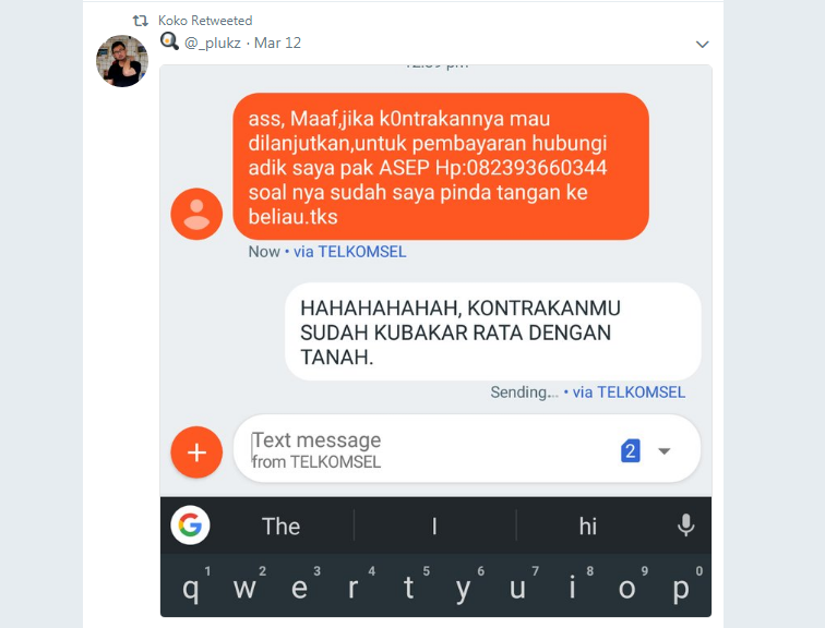 12 Cara Kocak Membalas SMS Penipuan Bodong. Hari Gini kok Masih Ada Saja, ya?