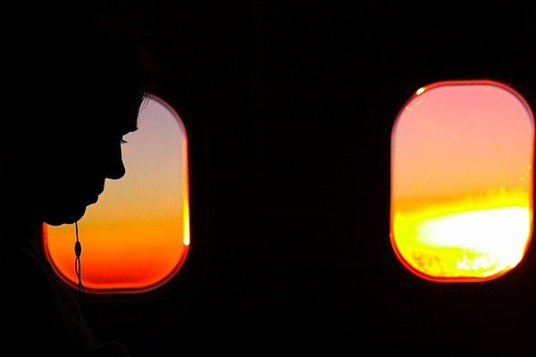 View from a Plane Window