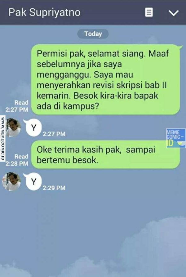 11+ Chat Mahasiswa dengan Dosen yang Nggak Kenal Aturan. Kocak sih, Tapi Masa Calon Sarjana Begini?