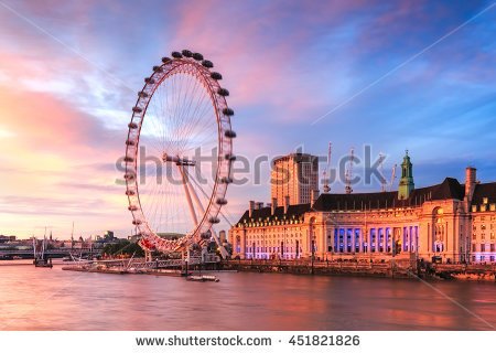 Menikmati Senja di Tepi Thames