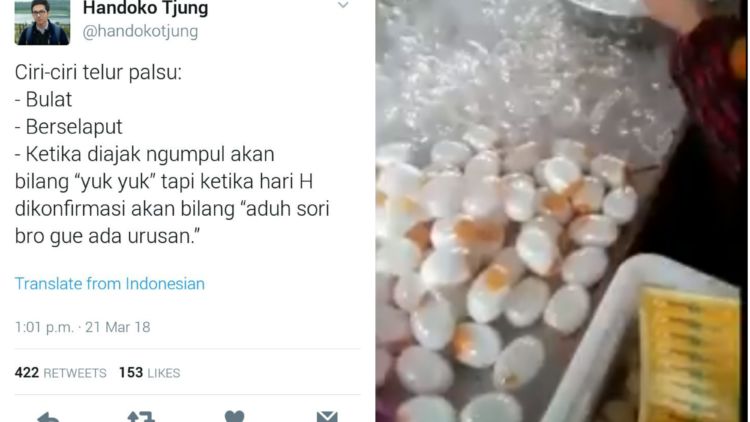 Telur Palsu Kembali Viral, 12 Tanggapan Warganet ini Malah Bikin Ngakak. Sudahlah, itu Cuma Hoaks Lho~