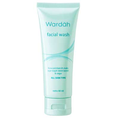 wardah facial wash