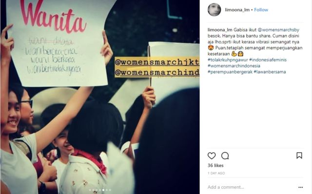 15+ Poster Paling Menohok dalam Aksi Women's March 2018. Beginilah Jeritan Hati Perempuan