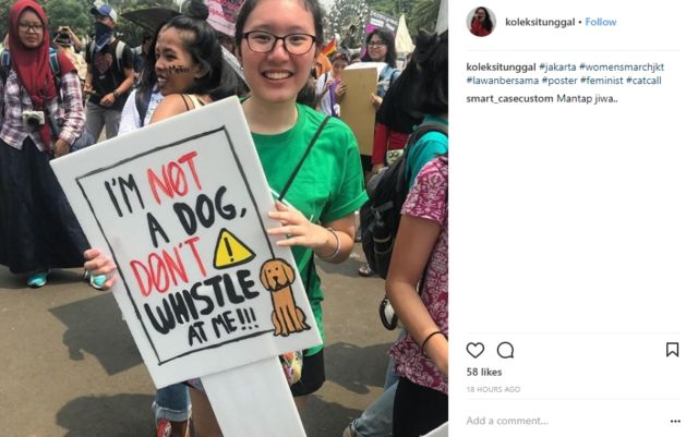 15+ Poster Paling Menohok dalam Aksi Women's March 2018. Beginilah Jeritan Hati Perempuan