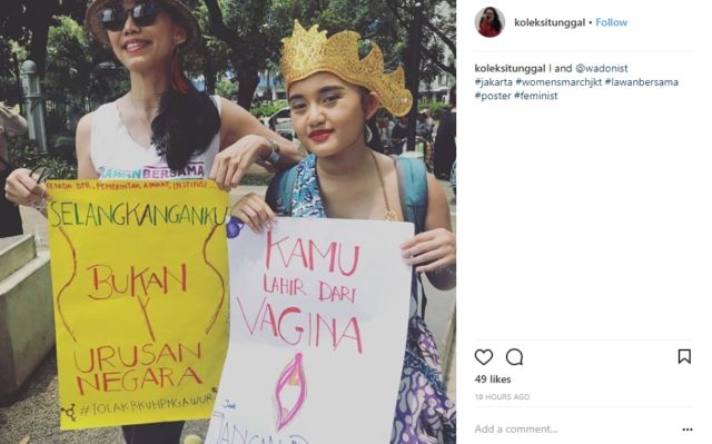 15+ Poster Paling Menohok dalam Aksi Women's March 2018. Beginilah Jeritan Hati Perempuan