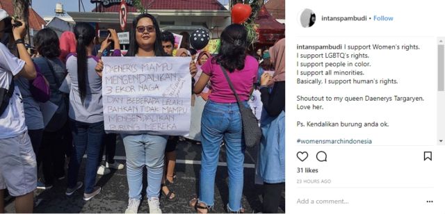 15+ Poster Paling Menohok dalam Aksi Women's March 2018. Beginilah Jeritan Hati Perempuan