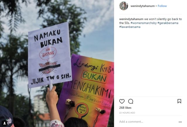 15+ Poster Paling Menohok dalam Aksi Women's March 2018. Beginilah Jeritan Hati Perempuan