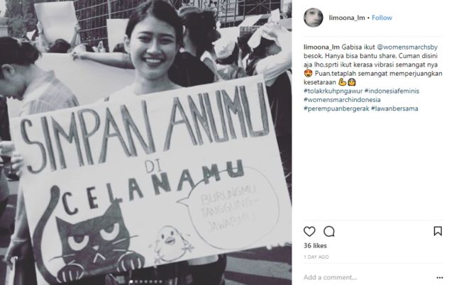 15+ Poster Paling Menohok dalam Aksi Women's March 2018. Beginilah Jeritan Hati Perempuan