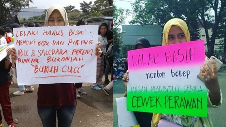 15+ Poster Paling Menohok dalam Aksi Women’s March 2018. Beginilah Jeritan Hati Perempuan