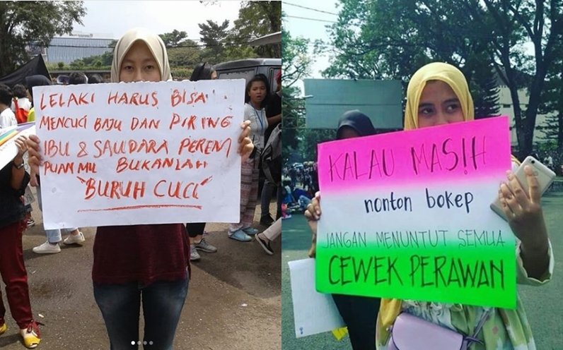 15+ Poster Paling Menohok dalam Aksi Women’s March 2018. Beginilah Jeritan Hati Perempuan