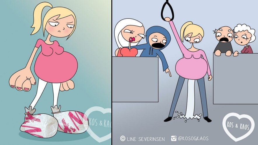 20 Deretan Komik Lucu Tentang Ibu Hamil yang Bikin Kikuk 