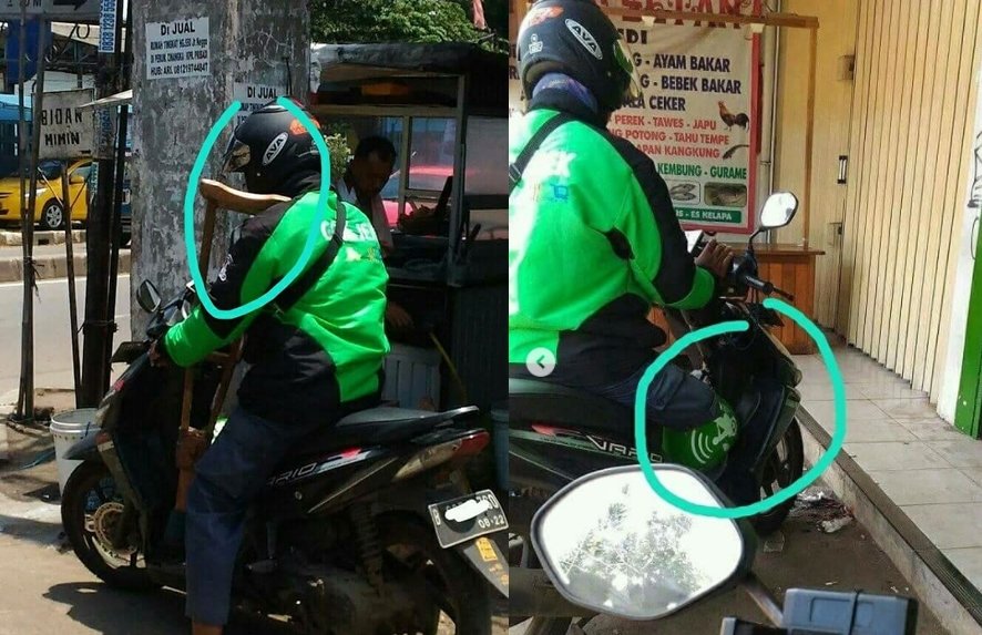 15 Potret Driver Ojol yang Nunjukin Gigihnya Mereka. Masih Belum Bersyukur dengan yang Kamu Punya?