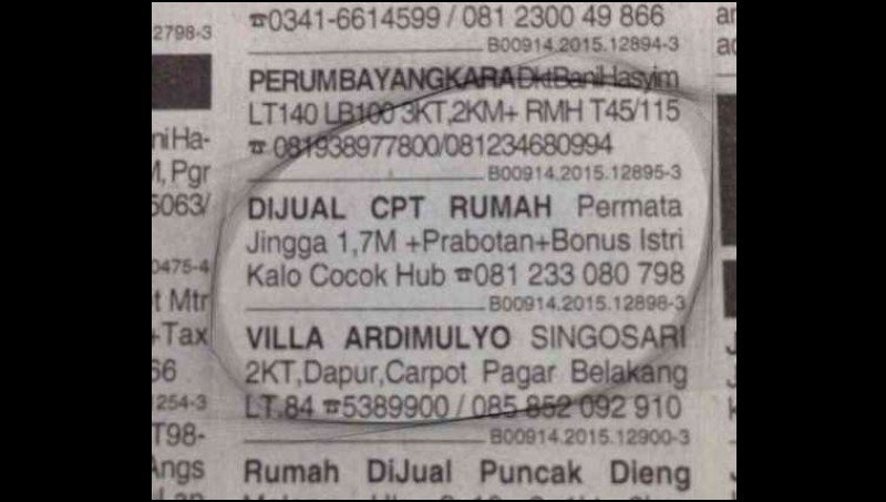 12 Iklan Koran yang Bikin Nggak Habis Pikir. Harus Banget Hal Begini Dijadikan Konsumsi Publik?